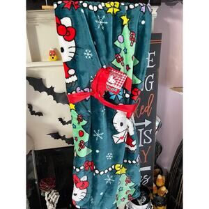 Hello Kitty 2024 Christmas Blanket Brand New With Tags 60 X 70